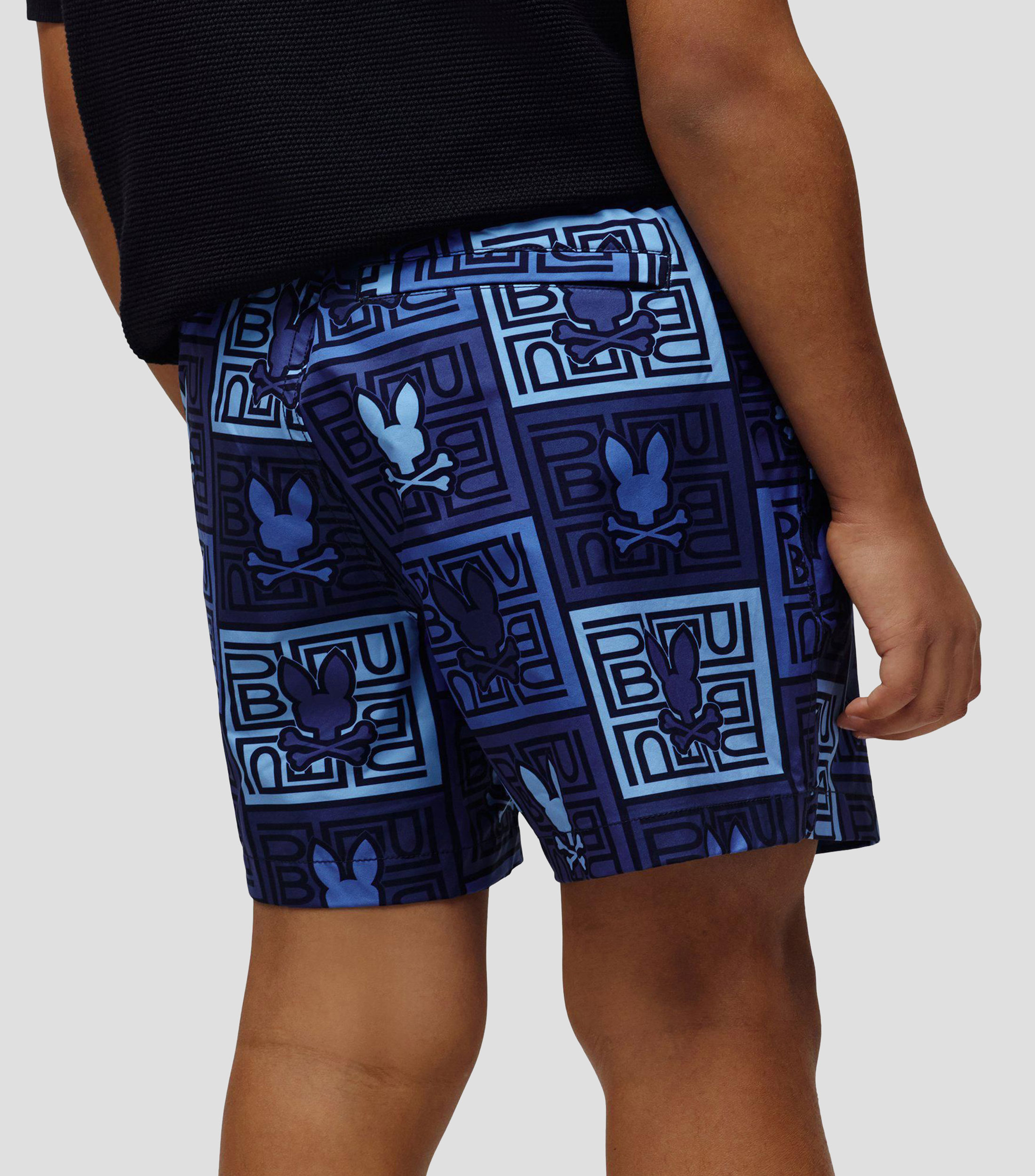 Traje de baño corto estampado Niño